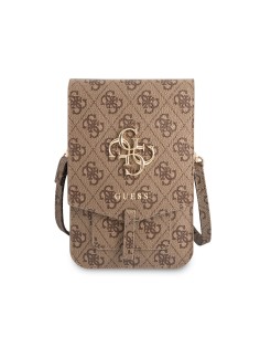 Bandolera GUESS con logotipo 4G (Marrón) 2