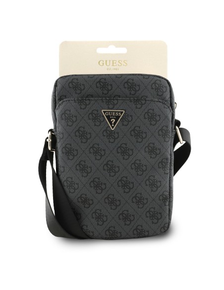 Bandolera GUESS para Tablet de 10” con logotipo triangular (Negro)