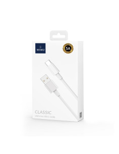 Usb A-C 5A Fast Charging Cable Classic White