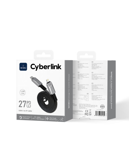 Cable Serie Cyber Tipo-C a Lightning