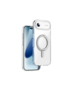 Funda iPhone 17 Air Soporte MagSafe iShield Transparente | WiWU
