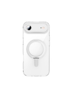 Funda iPhone 17 Air Soporte MagSafe iShield Transparente | WiWU 2