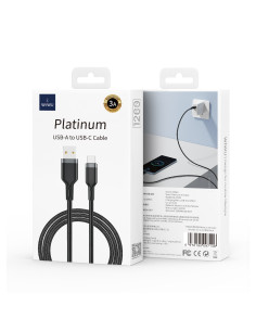 Cable USB A-C de 3A y 1,2 Metro