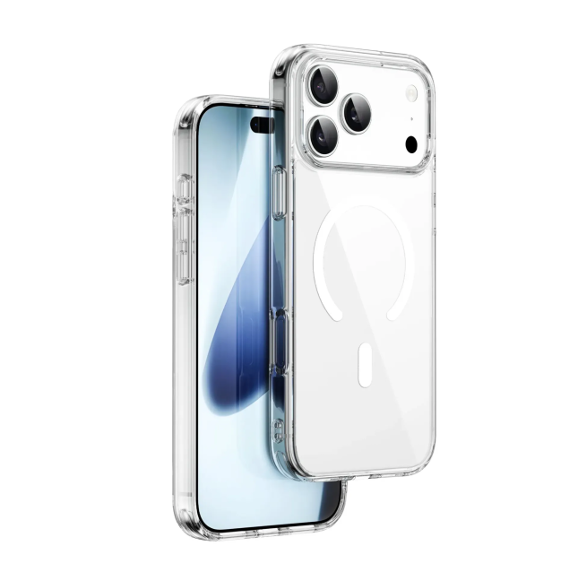 Funda iPhone 17/18 Pro MagSafe Transparente iShield Pro | WiWU