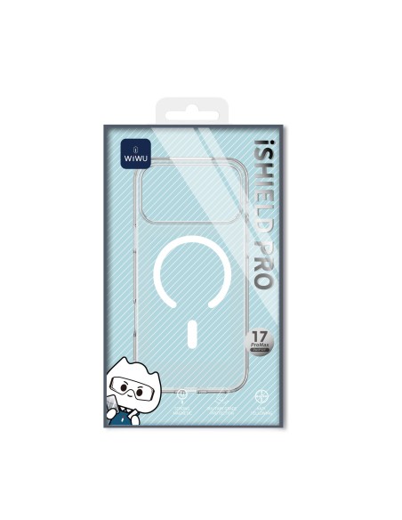 Funda iPhone 17/18 Pro MagSafe Transparente iShield Pro | WiWU