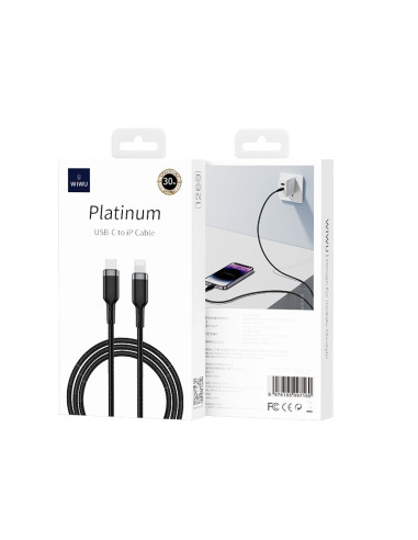 30W USB C-L Platinum Series Cable 1.2 Meters