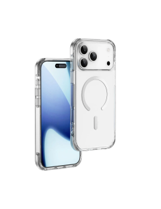 Funda iPhone 17/18 Pro MagSafe Titanium Pro Antiamarilleo | WiWU
