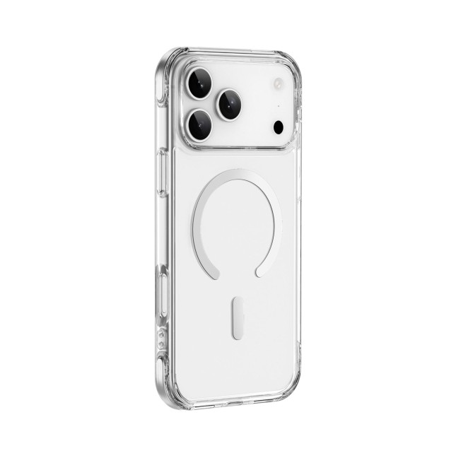 Funda iPhone 17/18 Pro MagSafe Titanium Pro Antiamarilleo | WiWU