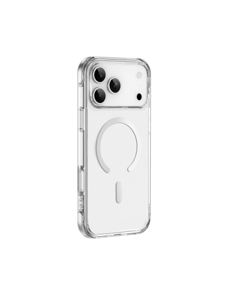 Funda iPhone 17/18 Pro MagSafe Titanium Pro Antiamarilleo | WiWU