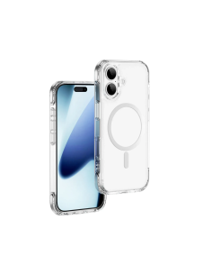Funda iPhone 17 MagSafe Titanium Pro Antiamarilleo | WiWU