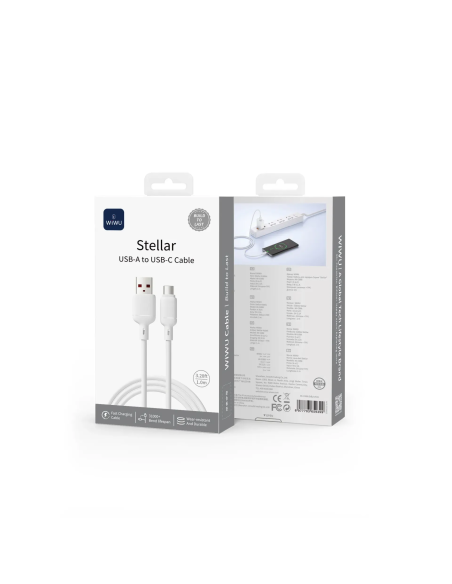 USB-A to USB-C Cable 2.1A Stellar (1 m)