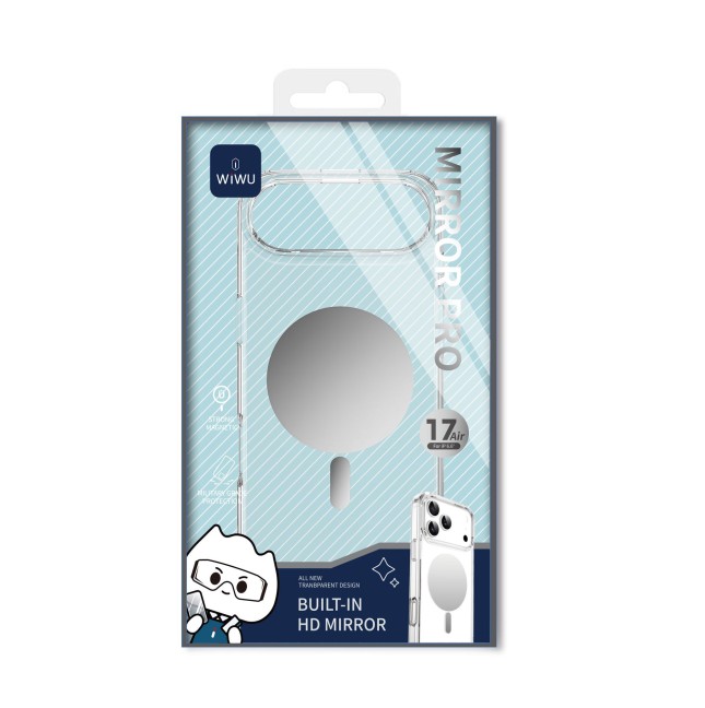 Funda iPhone 17 Air Espejo MagSafe Antiamarilleo Mirror Pro | WiWU
