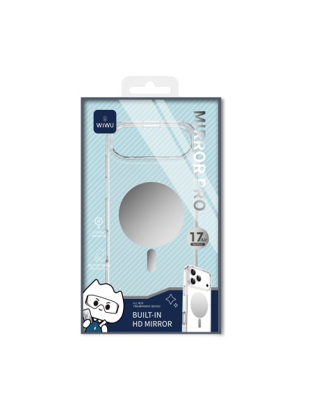 Funda iPhone 17 Air Espejo MagSafe Antiamarilleo Mirror Pro | WiWU
