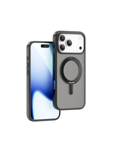 Funda iPhone 17/18 Pro Soporte MagSafe Armor Ultra Negro | WiWU