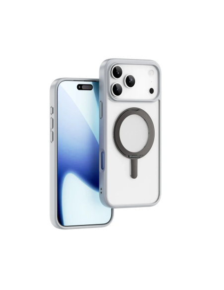 Funda iPhone 17/18 Pro Max Soporte MagSafe Armor Ultra Blanco | WiWU