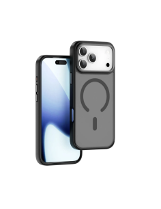 Funda iPhone 17/18 Pro Max MagSafe Mate Armor Negro | WiWU