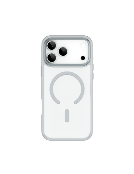 Funda iPhone 17/18 Pro MagSafe Armor Pro Blanco Gris | WiWU