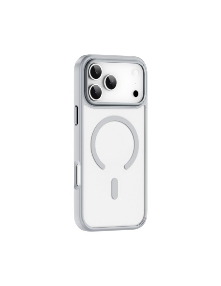 Funda iPhone 17/18 Pro MagSafe Armor Pro Blanco Gris | WiWU