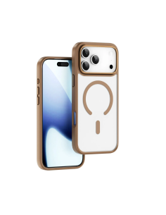 Funda iPhone 17/18 Pro Max MagSafe Armor Pro Oro Marrón | WiWU