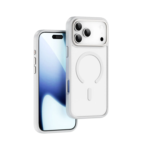Funda iPhone 17/18 Pro MagSafe Armor Pro Blanco Mate | WiWU