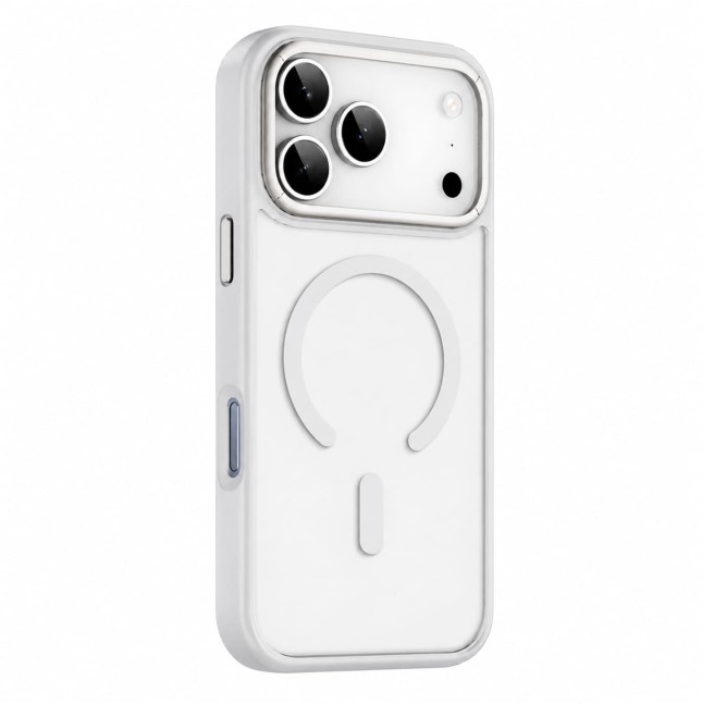 Funda iPhone 17/18 Pro MagSafe Armor Pro Blanco Mate | WiWU