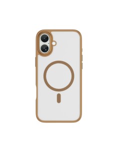 Funda iPhone 17 MagSafe Mate Armor Marrón Mate | WiWU 2