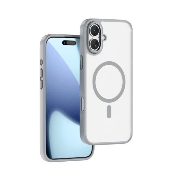 Funda iPhone 17 MagSafe Mate Armor Gris Mate | WiWU