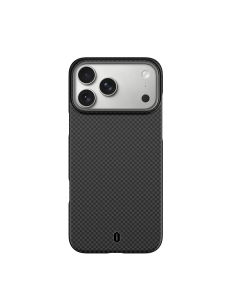 Funda iPhone 17/18 Pro Max Fibra Aramida MagSafe Negro | WiWU
