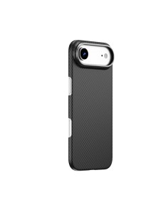 Funda iPhone 17 Air Fibra Aramida MagSafe Aramid Negro | WiWU 2