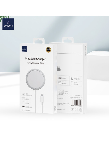 Wireless magnetic charger