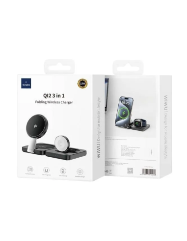 Qi2 Cargador Wireless 3 en 1