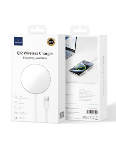 Cargador Inalámbrico Qi2.0 Blanco