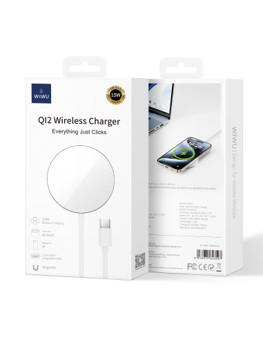 Qi2.0 Wireless Charger WHITE