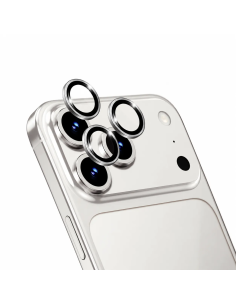 Protector de Lente de Zafiro PVD Bicolor para iPhone 17 Pro(Gris) (3lentes/paquete)