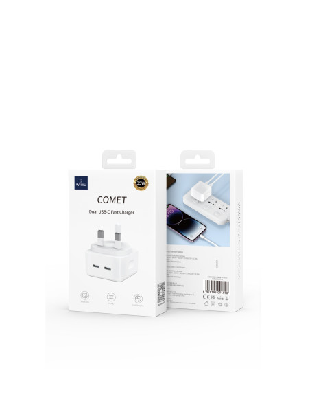 35W wall charger UK plug