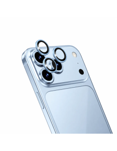 Protector de lentes iPhone 18 Pro/18 Pro Max Sapphire (Azul claro)