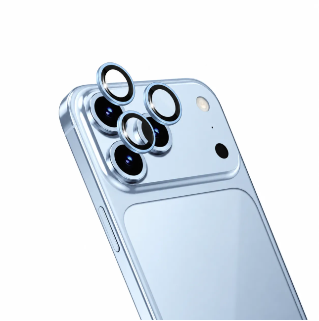 Protector de lentes iPhone 18 Pro/18 Pro Max Sapphire (Azul claro)
