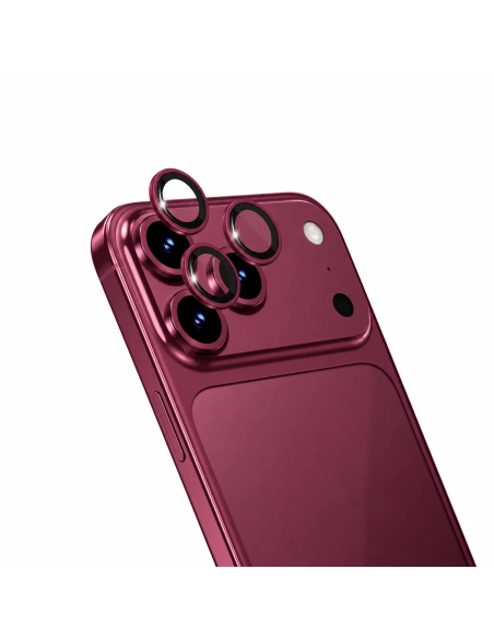 Protector de lentes iPhone 18 Pro/18 Pro Max Sapphire (Cereza)