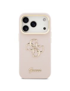Funda Guess iPhone 17/18 Pro Granulada Soporte 4G Rosa | WiWU B2B 2