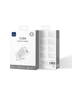 67W GaN Cube Fast Charger – UK Plug