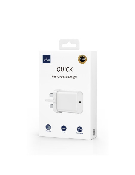 PD 20W Fast Charger UK Plug