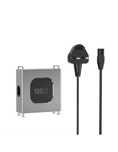 Warrior 100W GaN Fast Charger – 2C+2A – UK Plug