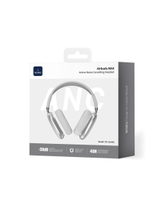 Airbuds MAX Cascos TD-18 Plata
