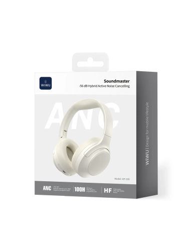 Cascos Soundmaster ANC 100H Blanco