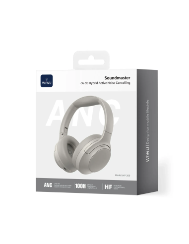Cascos Soundmaster ANC 100H Gris