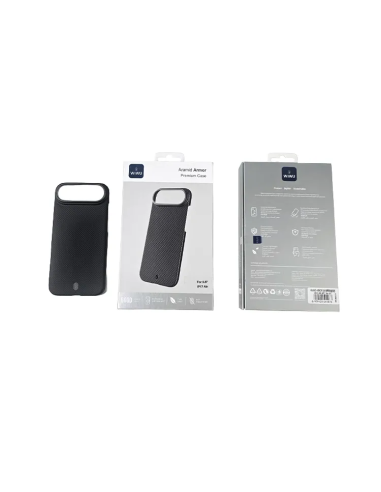 iPhone 17 Air Aramid Fiber Case with MagSafe Black Aramid Armor