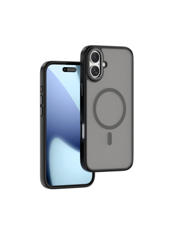 Funda  iPhone 17 con MagSafe Mate Negro con Bordes Negro ARMOR PRO