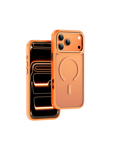 Funda iPhone 17 Pro/18 Pro con MagSafe Mate Armor Pro (Naranja)