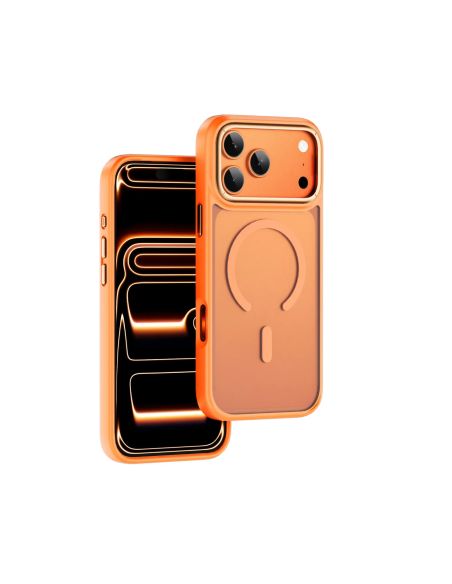 Funda iPhone 17 Pro/18 Pro con MagSafe Mate Armor Pro (Naranja)