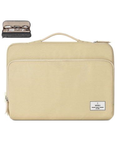 16" Cozy Classic Ivory Laptop Case